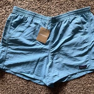 Patagonia Women's Baggies - 5" Inseam, Lago Blue, Large